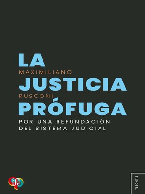 cover image of La justicia prófuga
